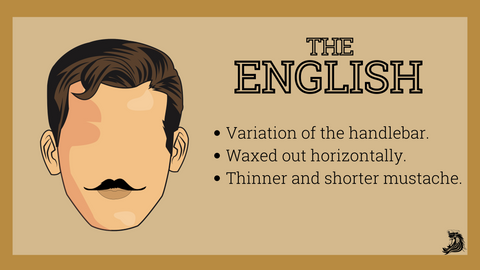 English Mustache Style